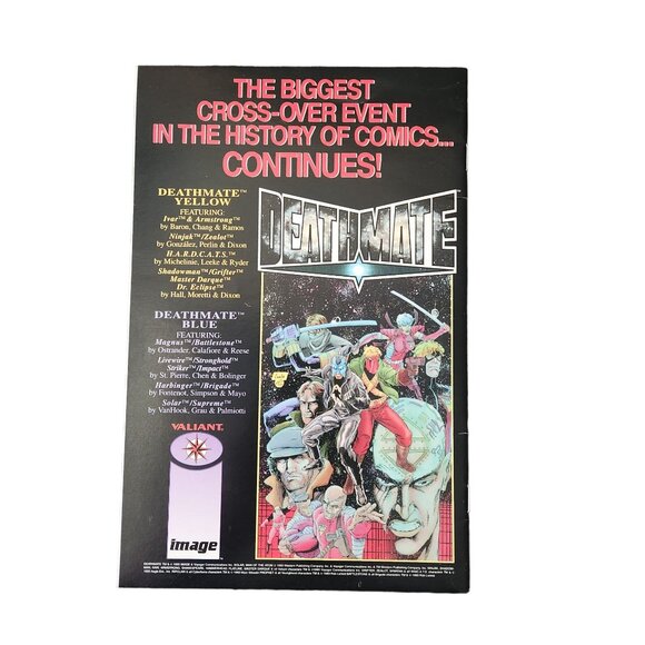 Image Deathmate Prologue 1993 Comic Book Collector Bagged Boarded - Picture 2 of 2